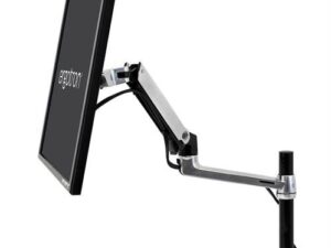 Ergotron LX Desk Monitor Arm, Tall Pole