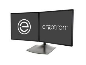 DS100 Dual-Monitor Desk Stand, Horizontal